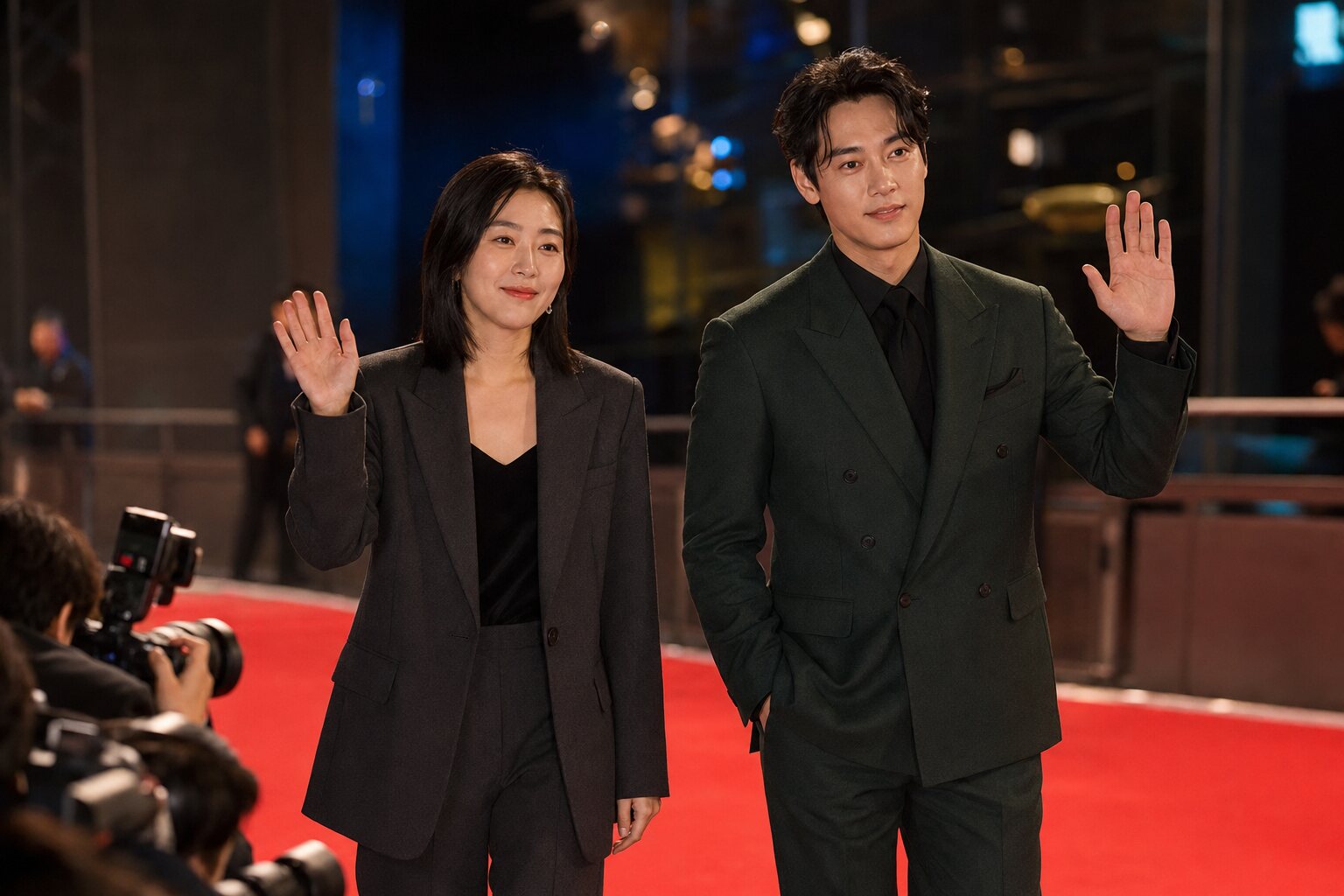 기사 분위기를 표현한 데모 에디토리얼 이미지
